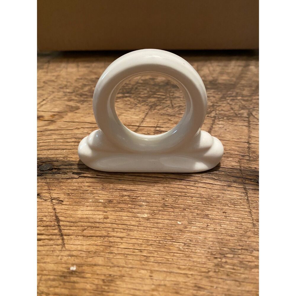 Fiestaware Black Discontinued Napkin Ring